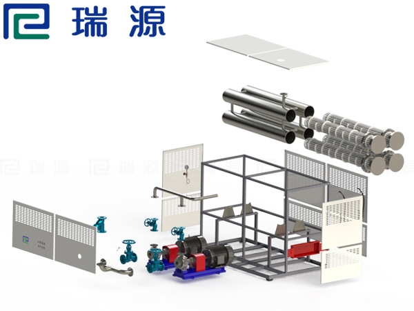 750KW防爆電加熱有機(jī)熱載體爐